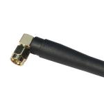 UHF 433MHz LoRa Rubber Antenna With SMA Right Angle Male